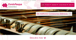 Desktop Screenshot of condupasqua.com.br