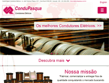 Tablet Screenshot of condupasqua.com.br